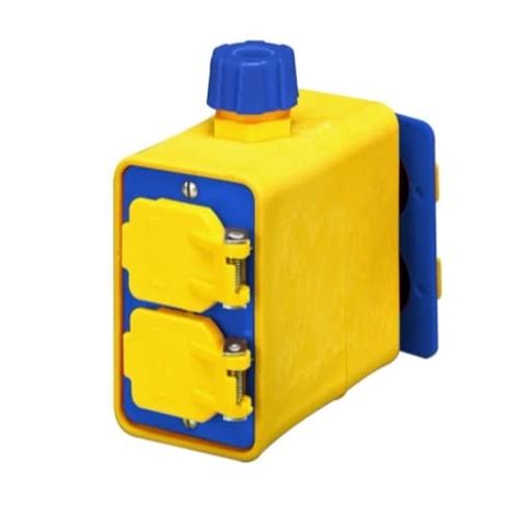 duel side electric box|Ericson 1 Gang Outlet Box w/ Clamp, Dual.